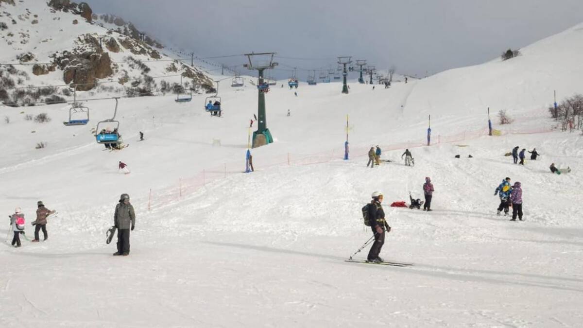 Cerro Catedral, Bariloche. Foto: EFE.
