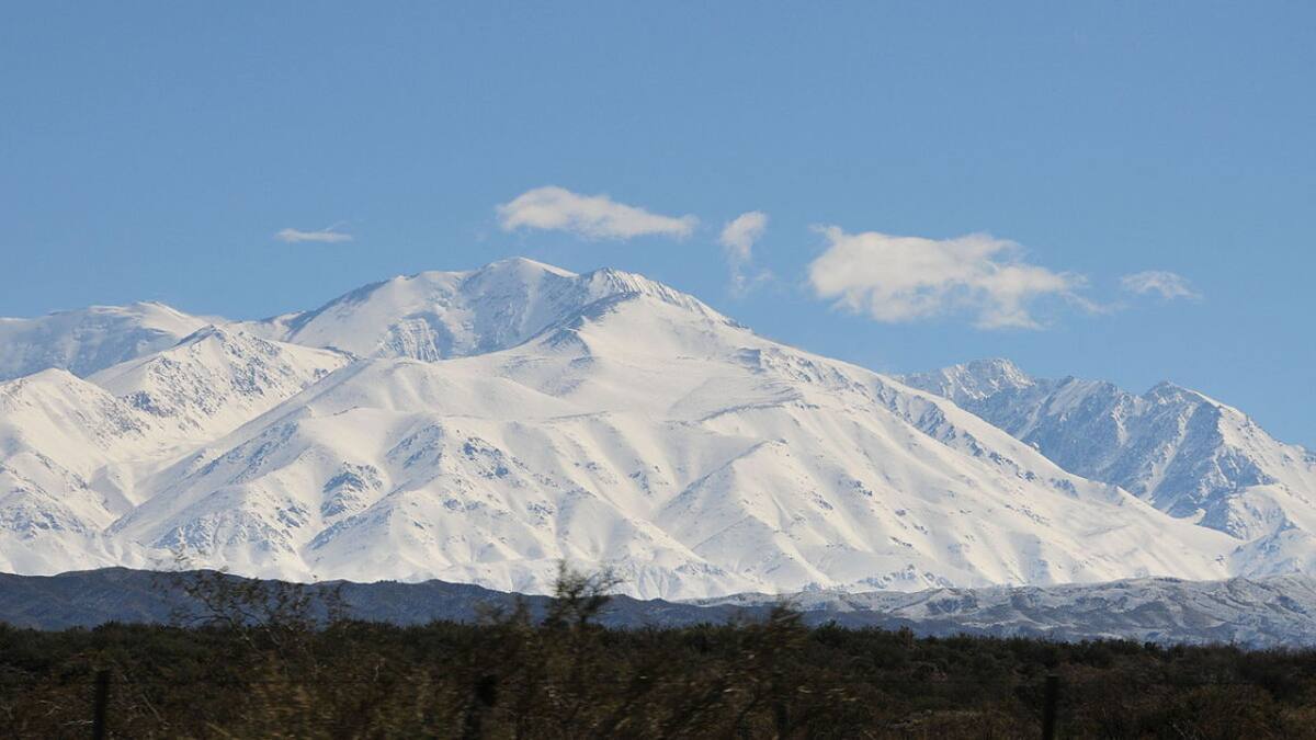 Cerro del Plata. Foto: NA / redes