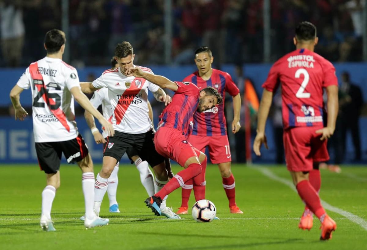 Cerro Porteño vs River, Copa Libertadores, REUTERS