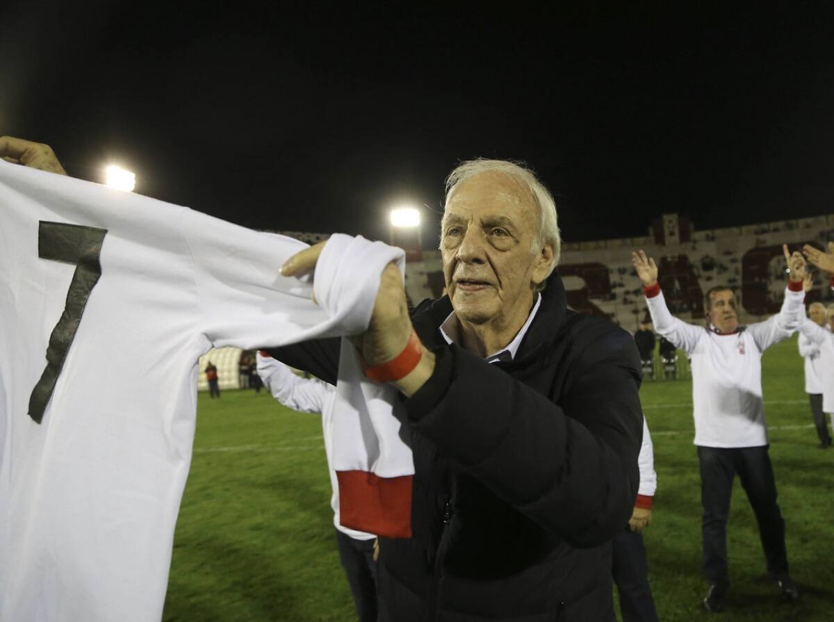César Luis Menotti. Foto: NA.
