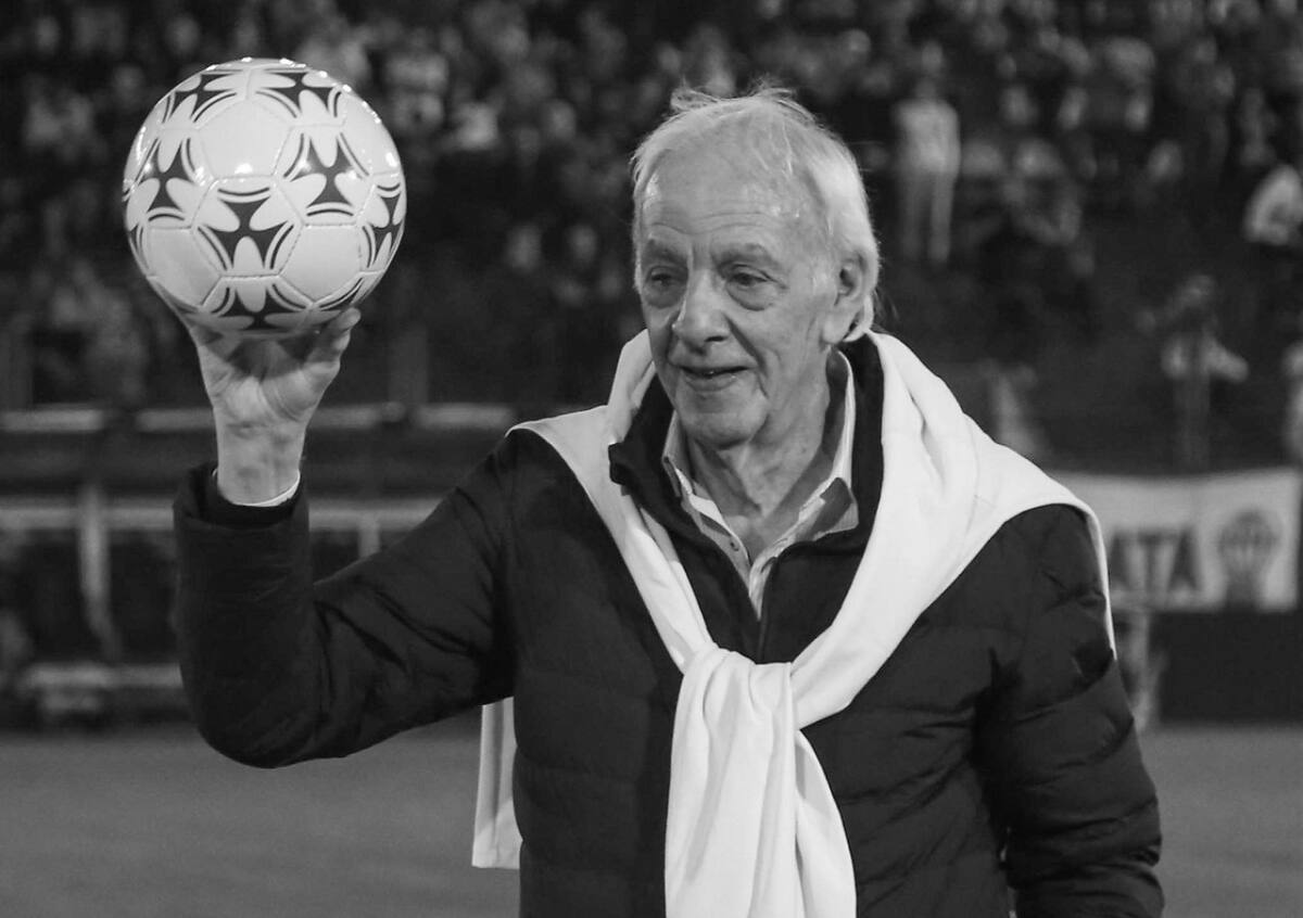 César Luis Menotti. Foto: NA.