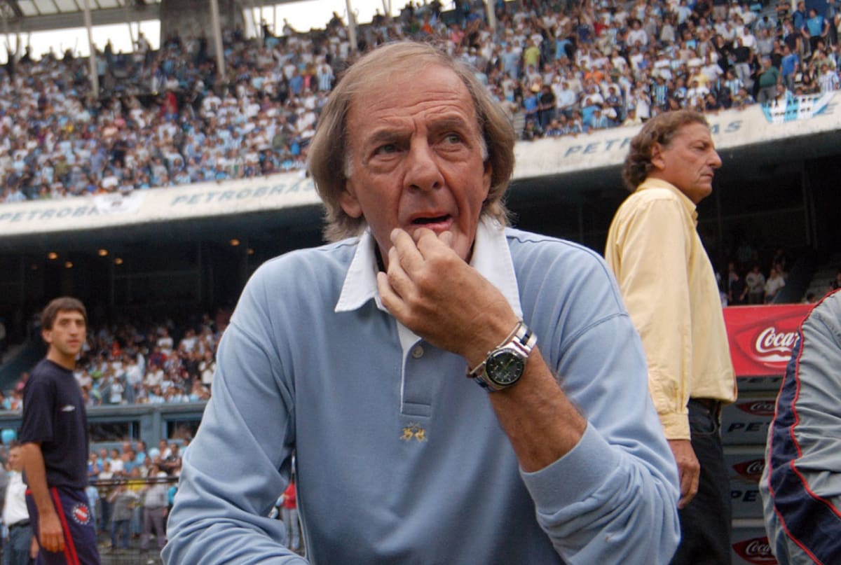 César Luis Menotti. Foto: NA.