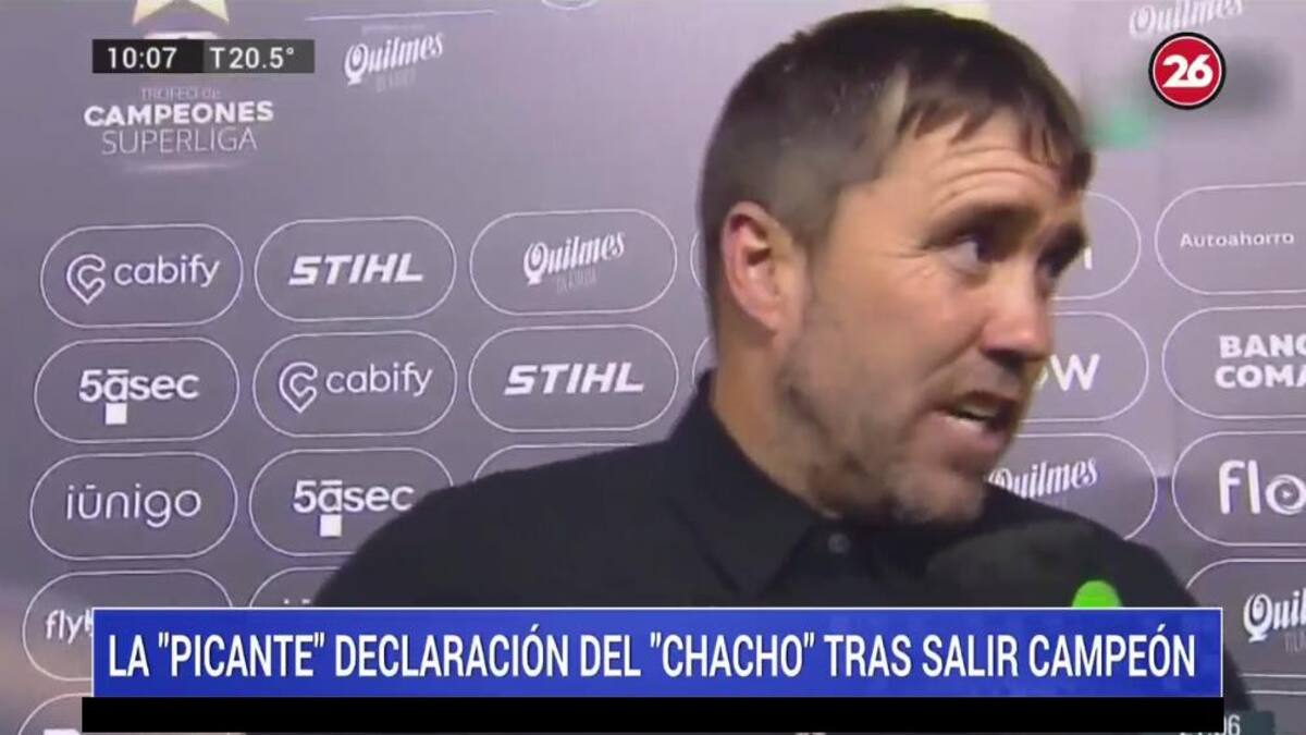 Chacho Coudet, declaración, Racing