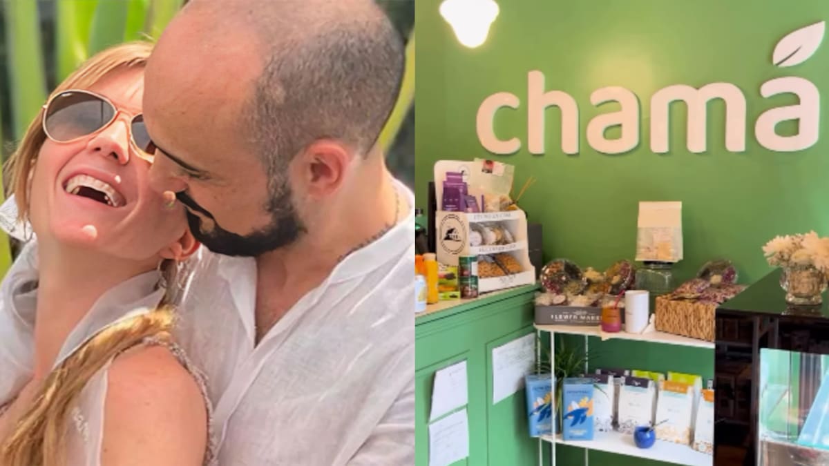 Cómo es el almacén saludable de Mora Calabrese, la esposa de Abel Pintos: bienestar integral, cosméticos naturales y alimentos libres de gluten