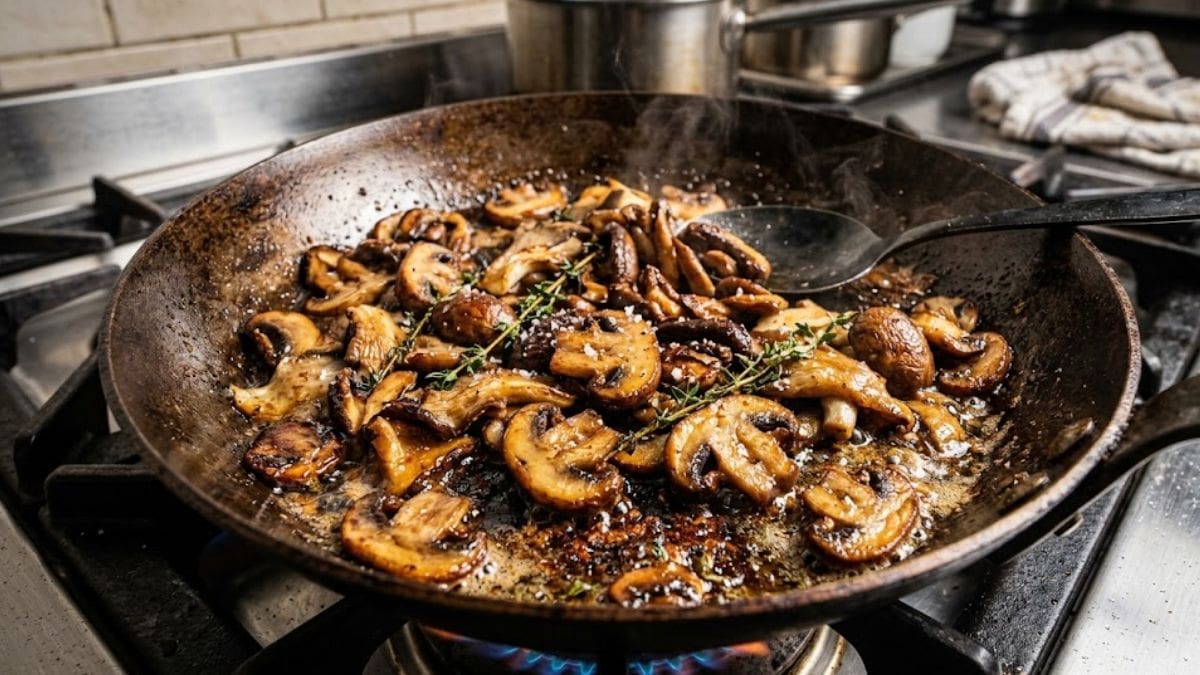 Los champiñones pueden transformarse en un plato irresistible.