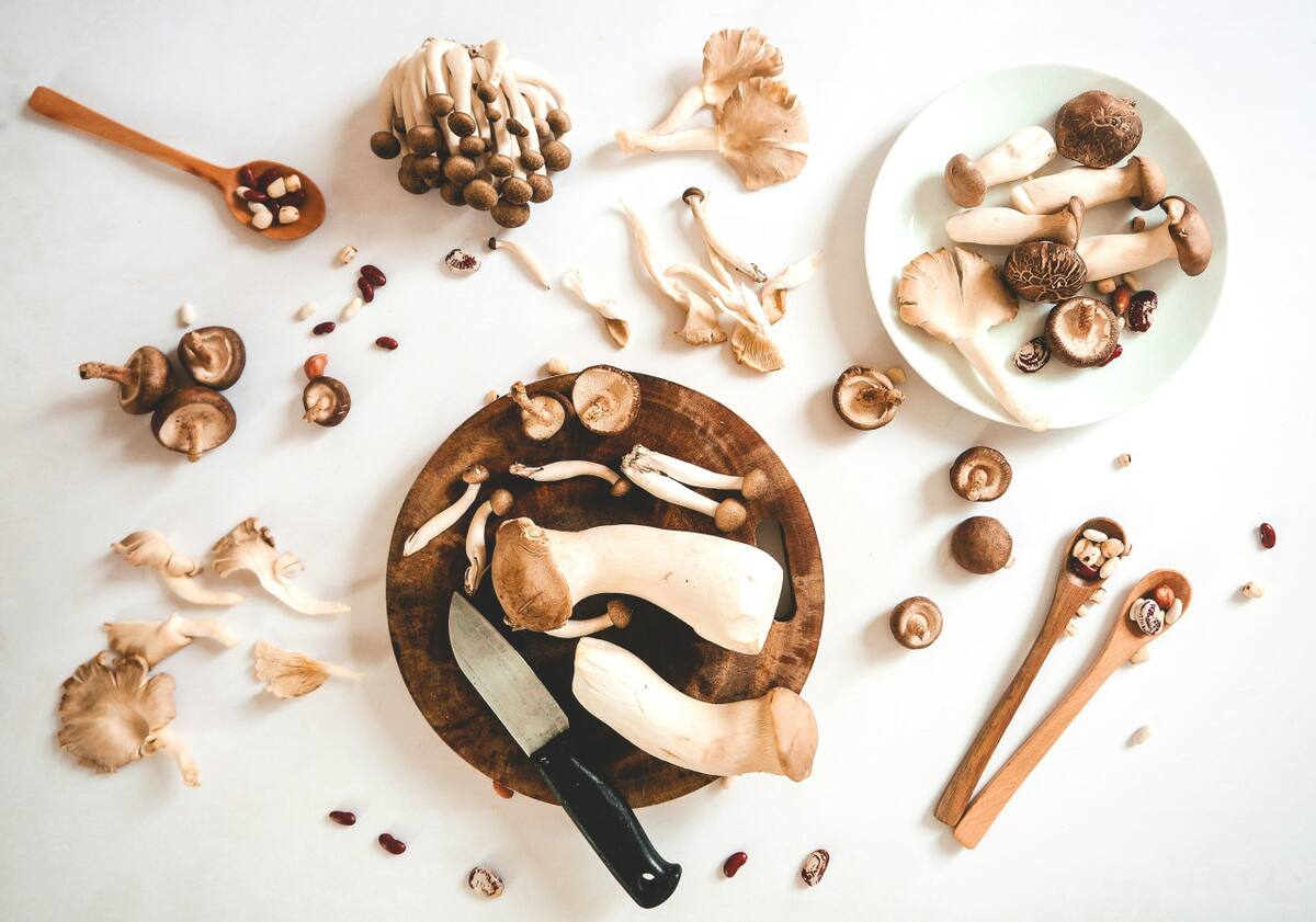 Champiñones. Foto: Unsplash