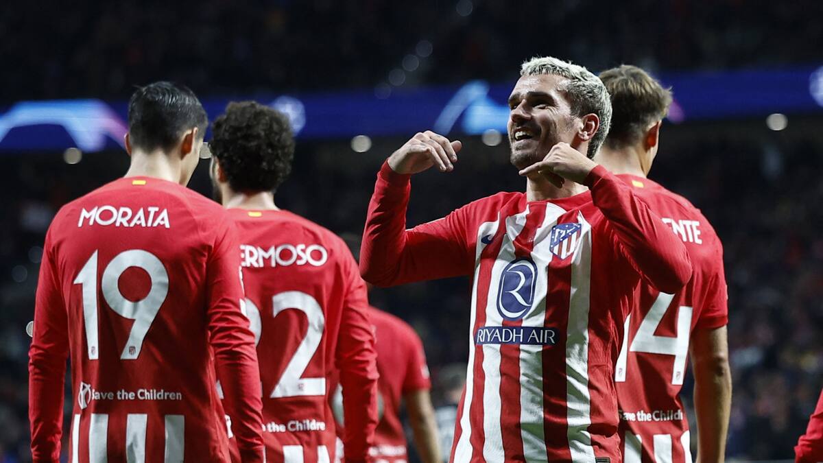 Champions League, Atlético Madrid vs. Celtic. Foto: REUTERS.