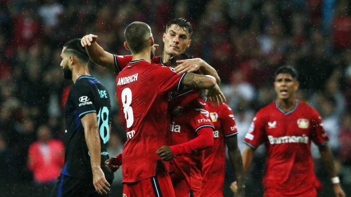 Champions League, Bayer Leverkusen vs. Atlético Madrid. Foto: REUTERS.