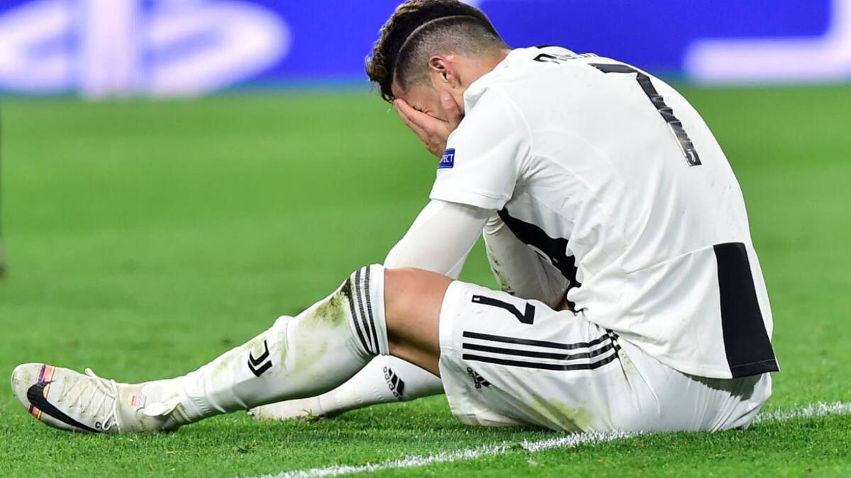 Champions League, Juventus vs. Ajax, llanto de Cristiano Ronaldo, fútbol, Reuters