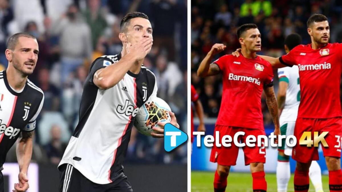 Champions League, Juventus vs Bayer Leverkusen, TeleCentro 4K