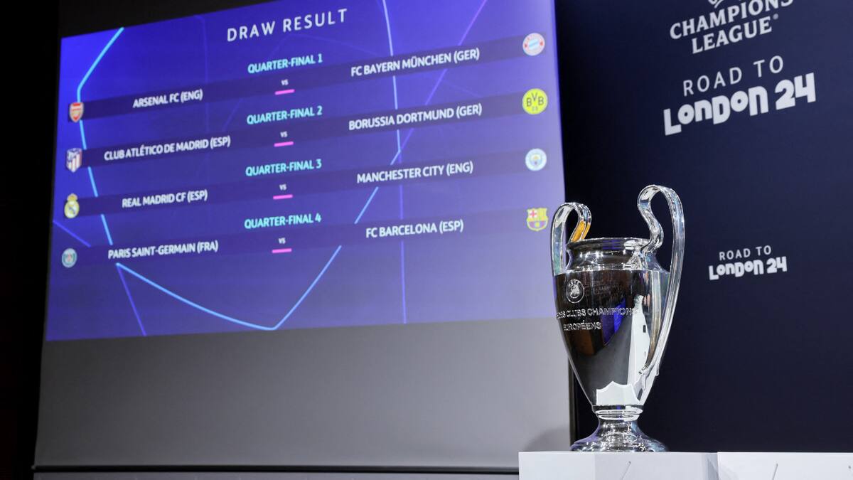 Champions League, trofeo. Foto: Reuters.