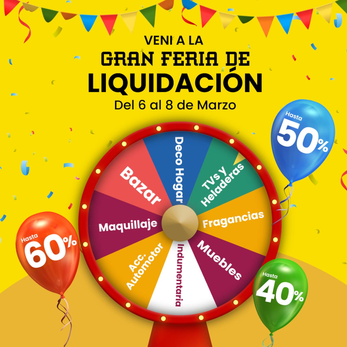 ChangoMás lanzó la "Gran Feria de Liquidación"