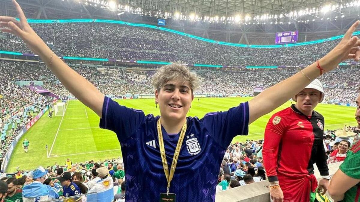 Chapu Martinez demuestra que no es "mufa". Foto: Instagram.