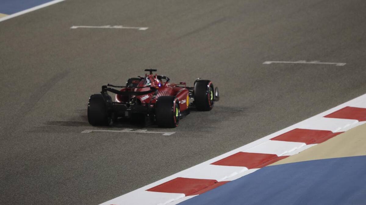 Charles Leclerc en el Gran Premio de Bahréin, AGENCIA EFE