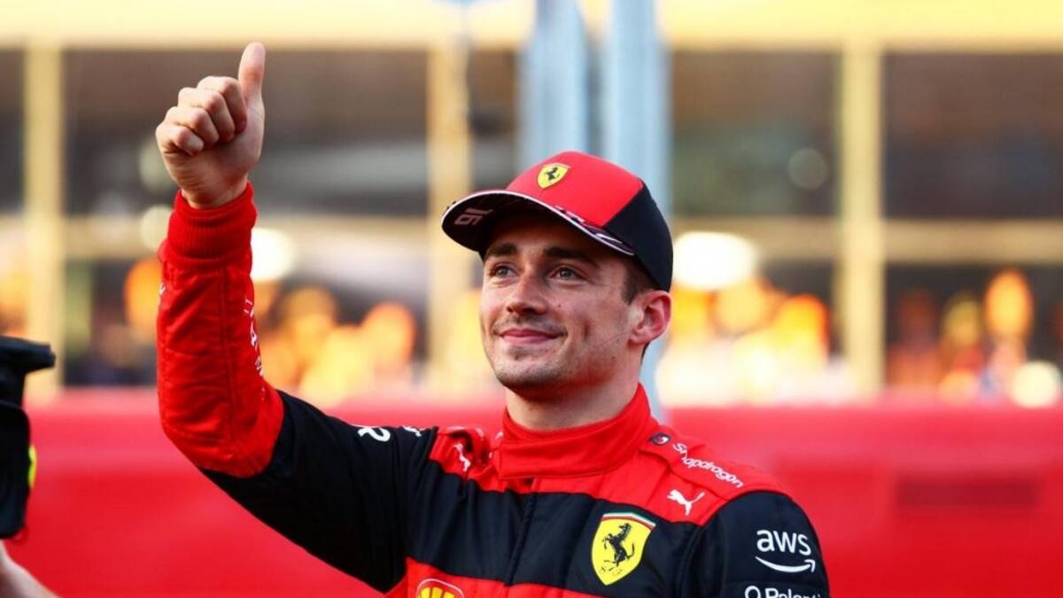Charles Leclerc; Fórmula 1. Foto: Reuters.
