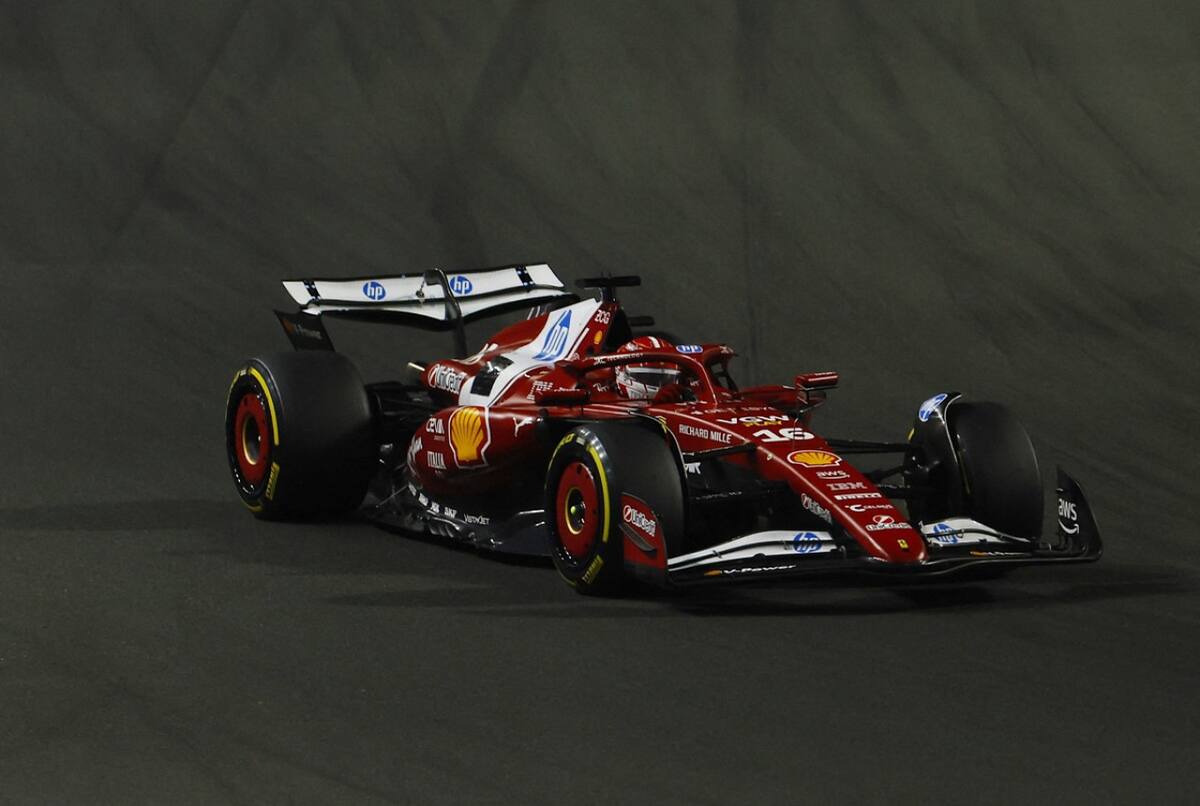 Charles Leclerc terminó tercero en el Gran Premio de Arabia Saudita. Foto: Reuters (Rula Rouhana)