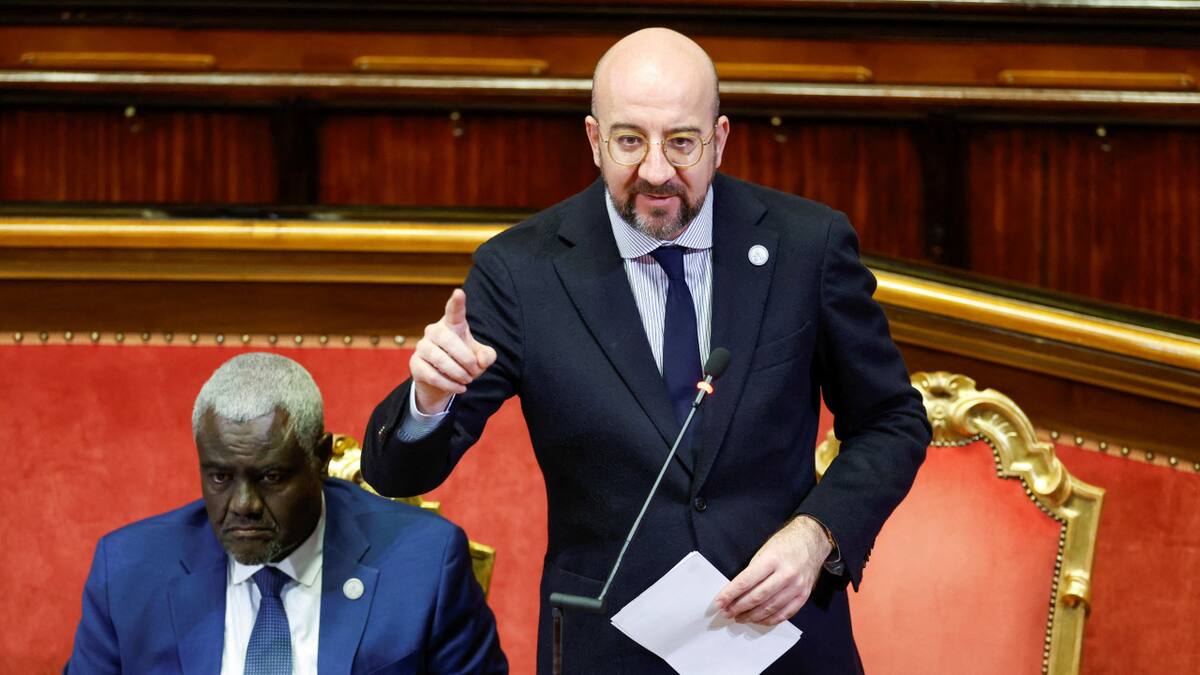 Charles Michel, presidente del Consejo Europeo. Foto: Reuters.