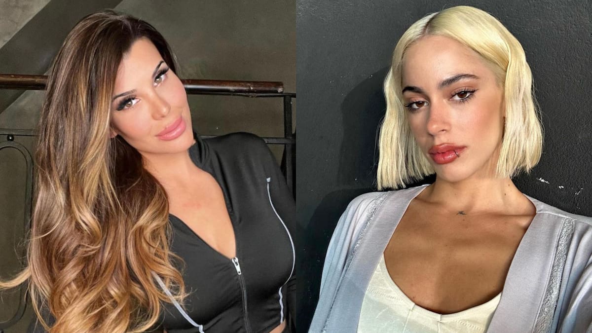 Charlotte Caniggia y Tini Stoessel. Foto: Instagram