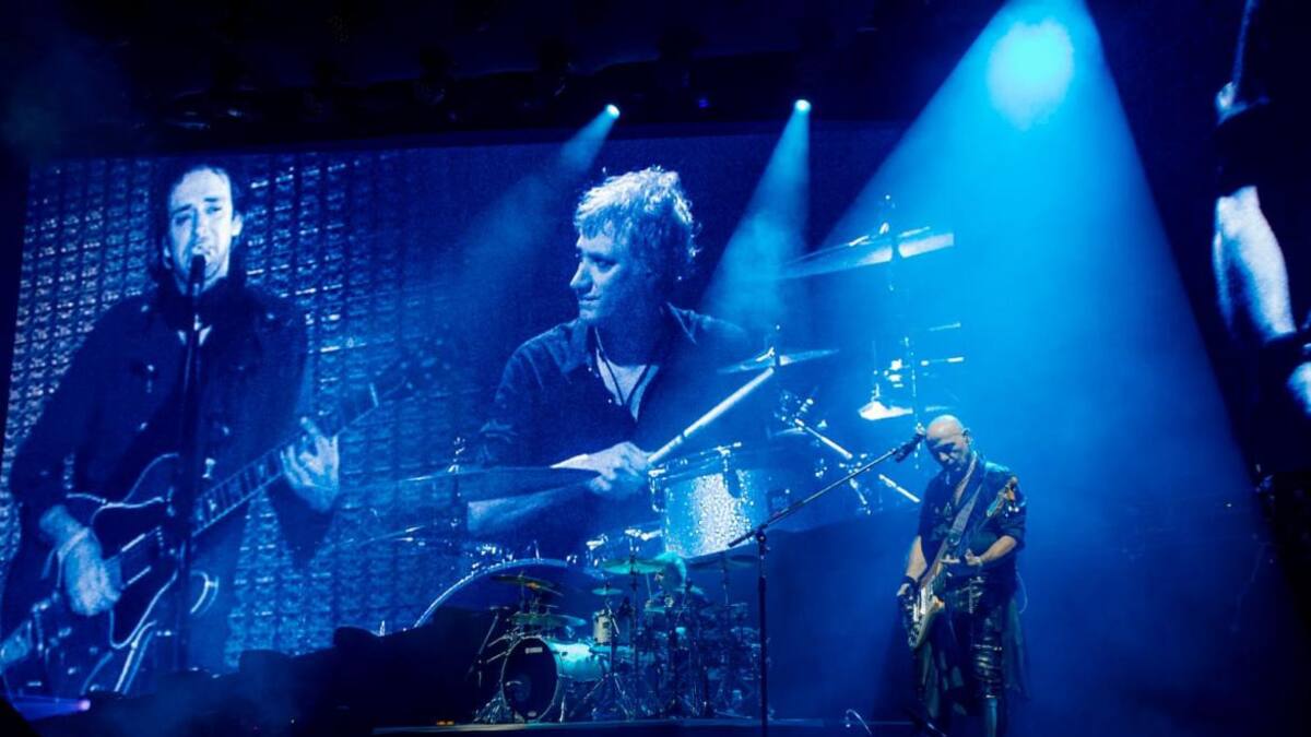 Charly Alberti y Zeta Bossio en show Gracias Totales