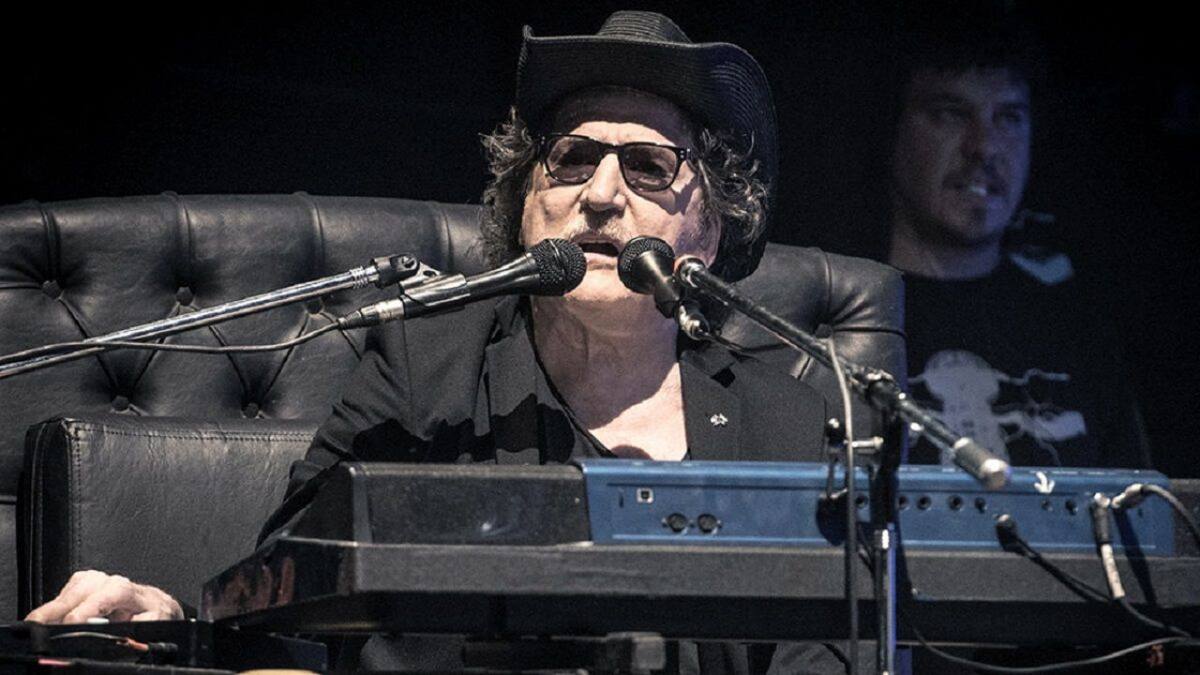 Charly García, música. Foto: Télam