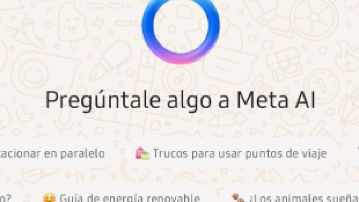 Chatbot de Meta AI. Foto: Captura de pantalla.