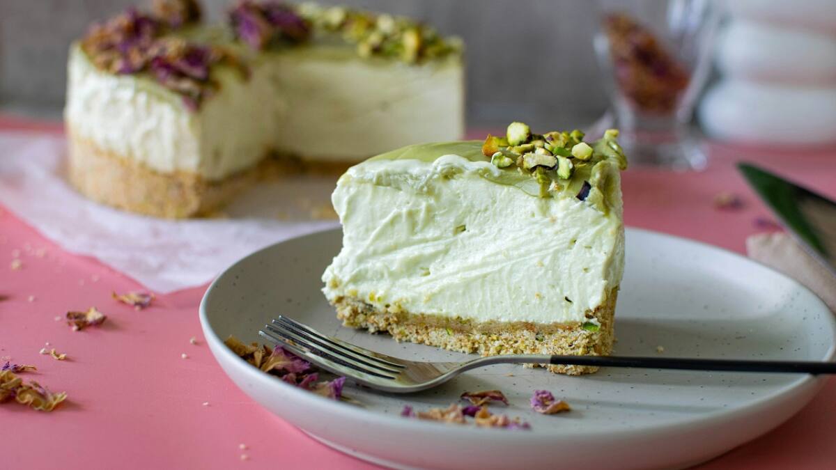 Cheesecake de mate. Foto: Unsplash.