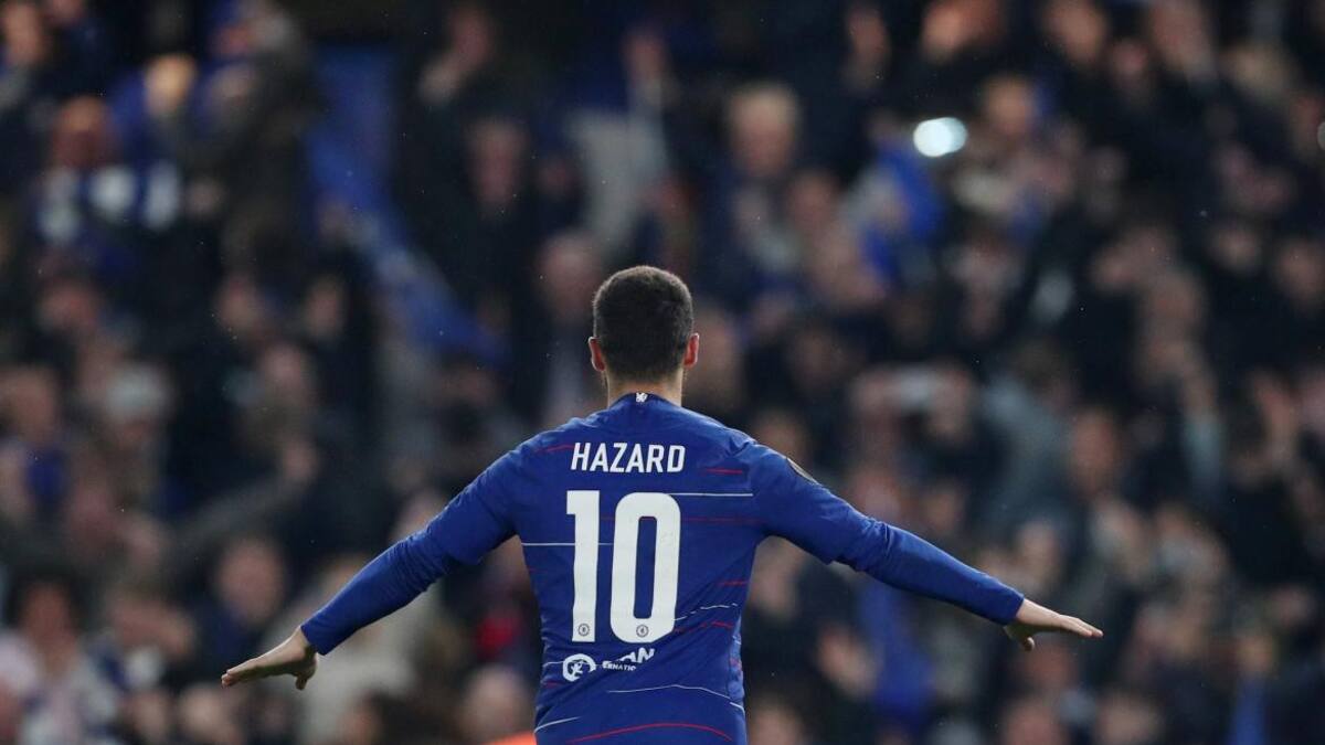 Chelsea vs. Frankfurt, Fútbol internacional, Eropa League, Reuters