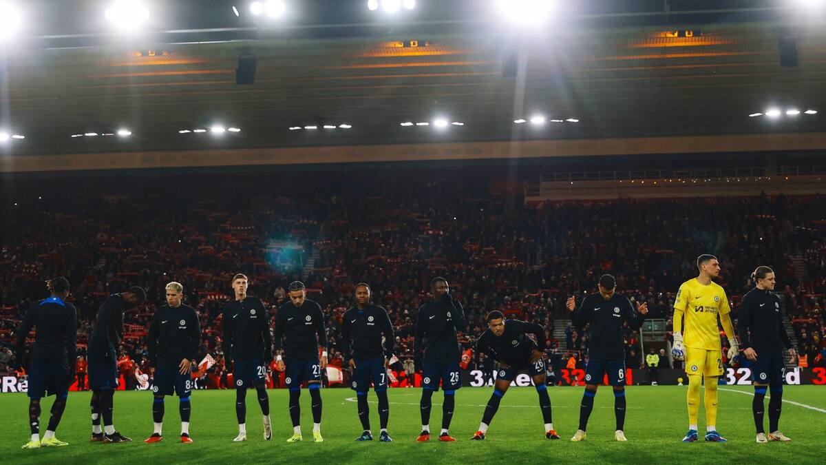 Chelsea vs Middlesbrough. Foto: X