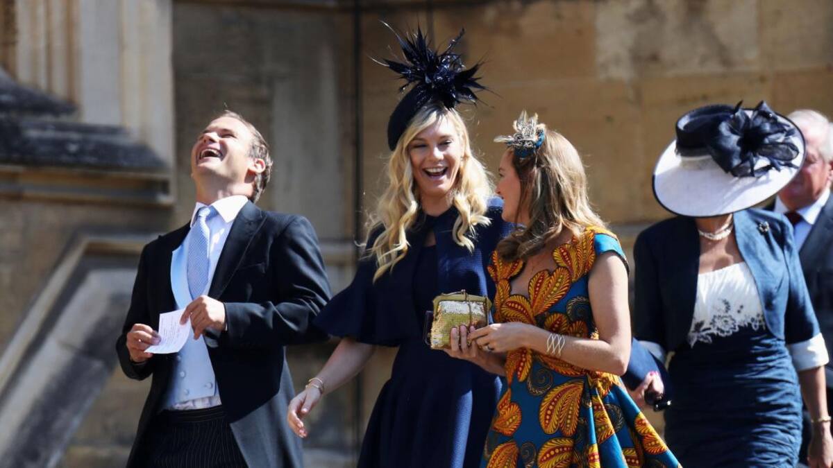 Chelsy Davy, ex del príncipe Harry en la Boda Real (Reuters)