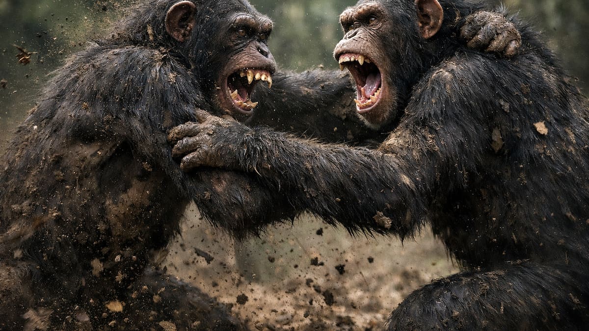 Científicos registran una brutal guerra civil en un grupo de chimpancés: ¿por qué se atacan entre sí?