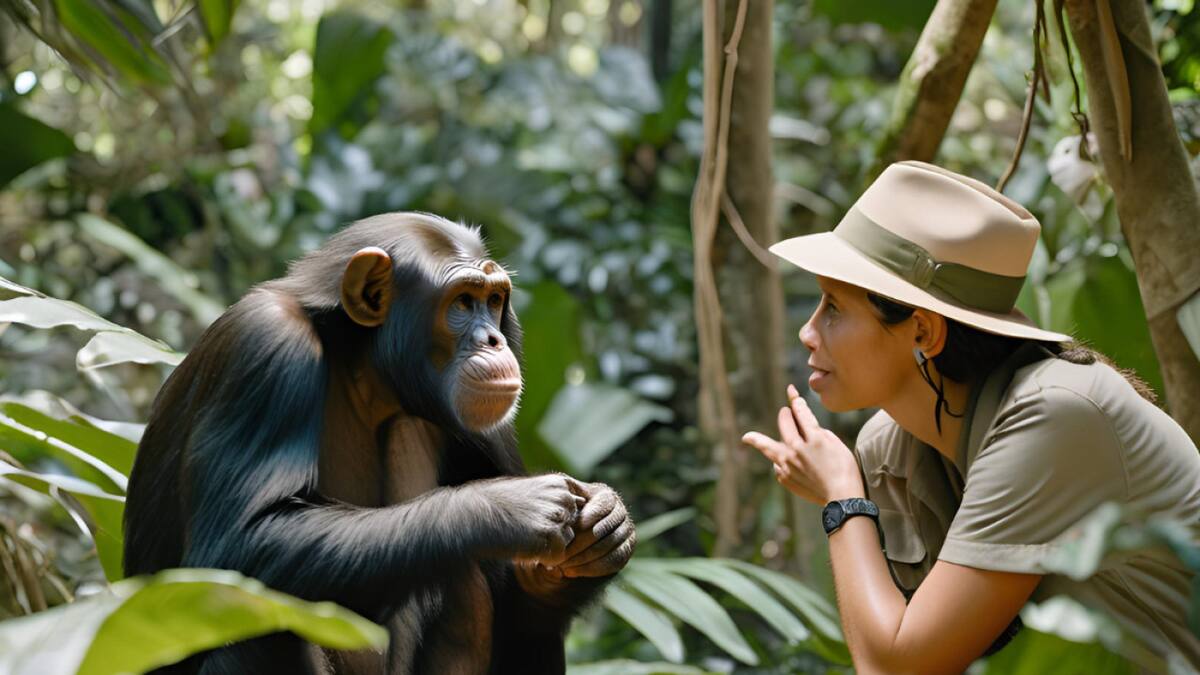 Chimpancés, cada vez más parecidos a los humanos. Foto: Canal26.com