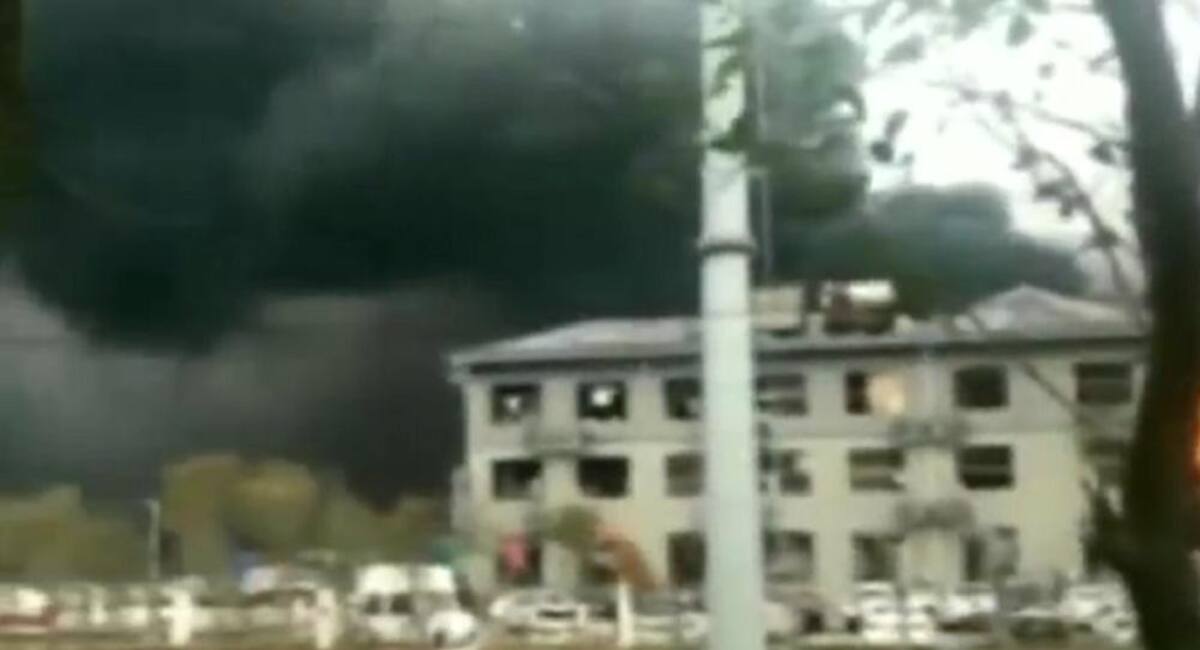 China 6 muertos y 30 heridos graves por explosión de planta química REUTERS