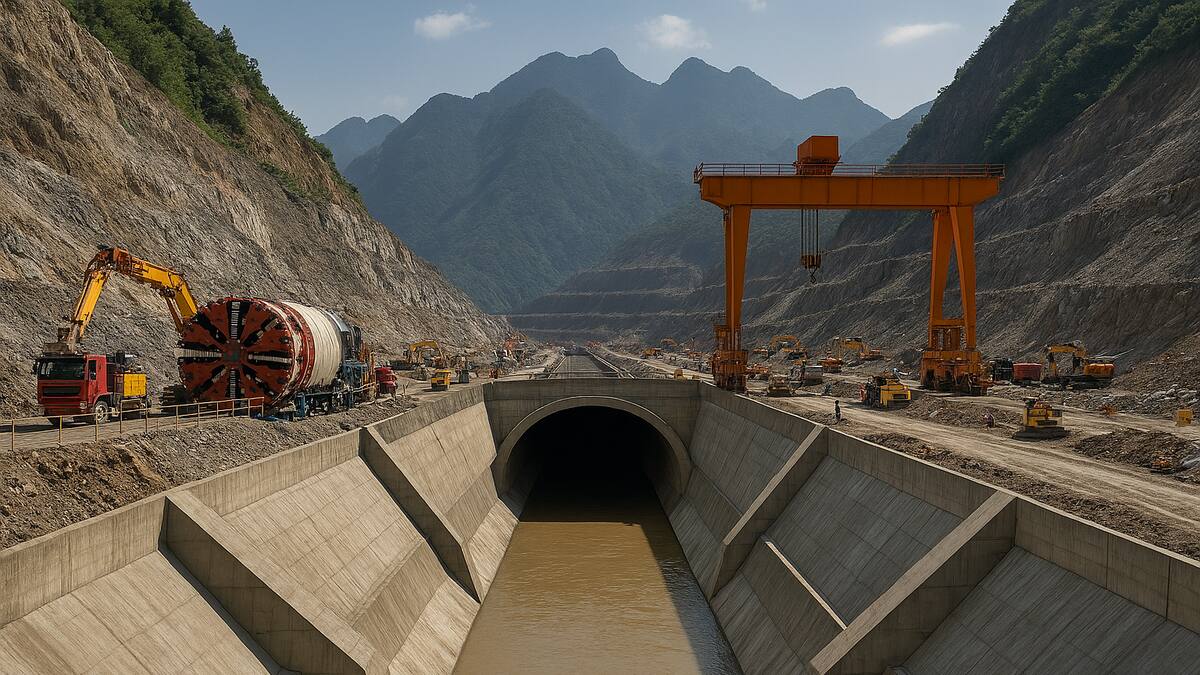 La megaobra hídrica que está cambiando China: tres túneles colosales garantizan agua potable al norte del país