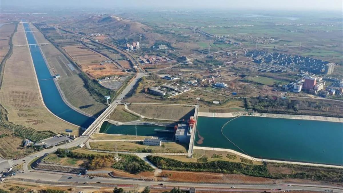 Rompe cualquier registro conocido: el río artificial de 2000 km que construye una potencia asiática para llevar agua al norte de su territorio