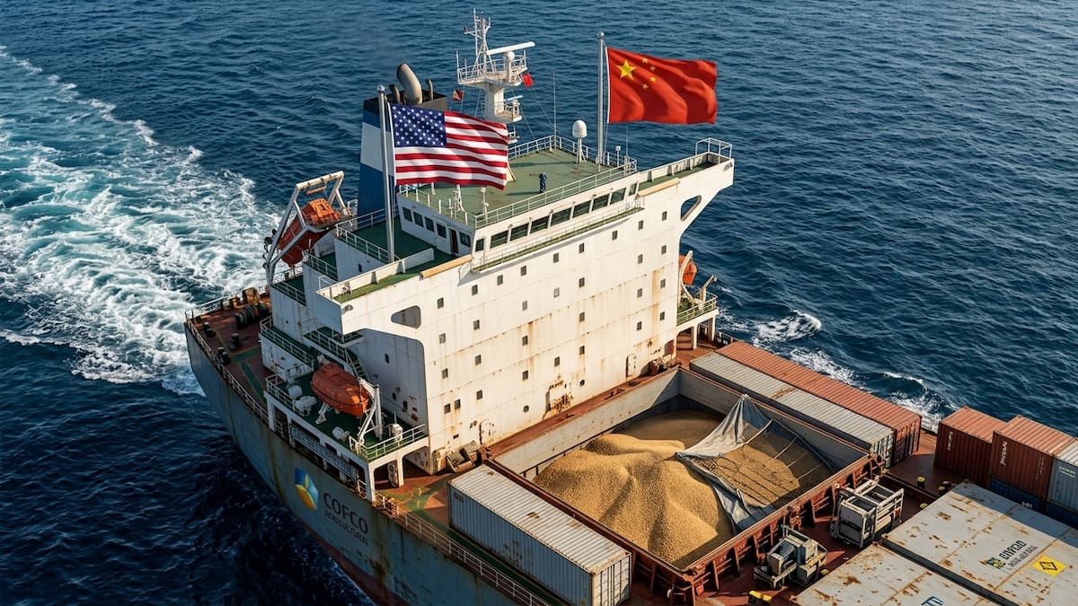 Revés exportador: China reactiva la compra de soja a Estados Unidos y deja en desventaja a un gigante de América Latina