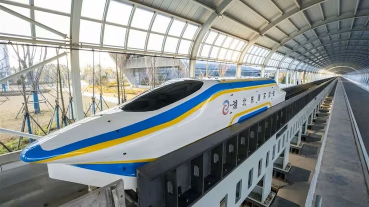 China rompe otra barrera tecnológica: probó un tren de levitación magnética que alcanzó 800 km/h en apenas 5 segundos