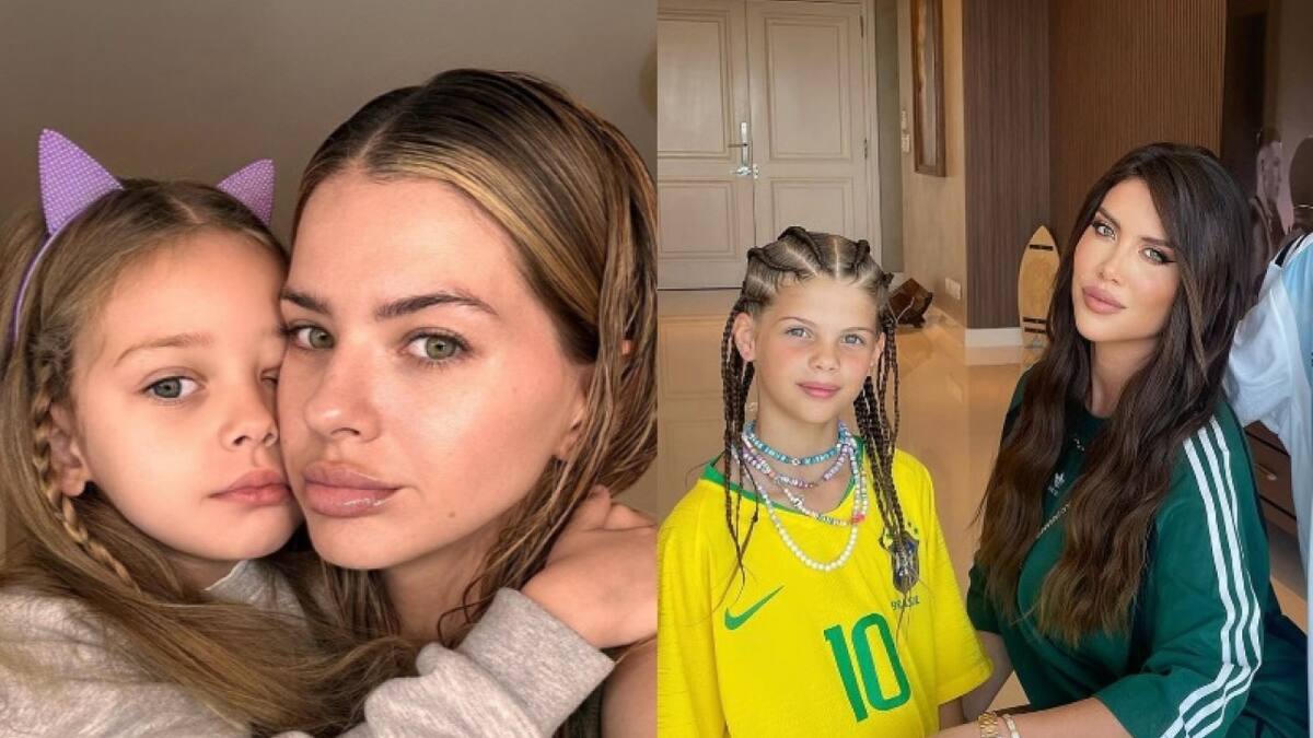 China Suarez y Wanda Nara. Foto Instagram.