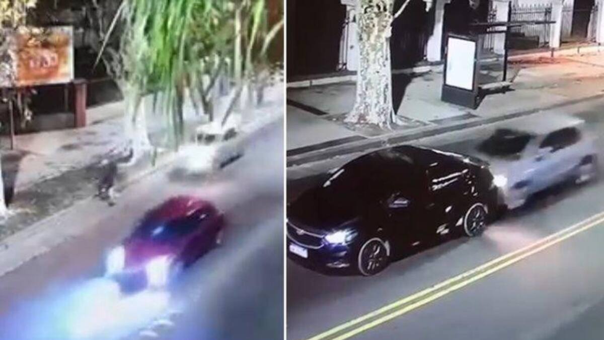 Choque de un conductor borracho que atropelló a un ciclista