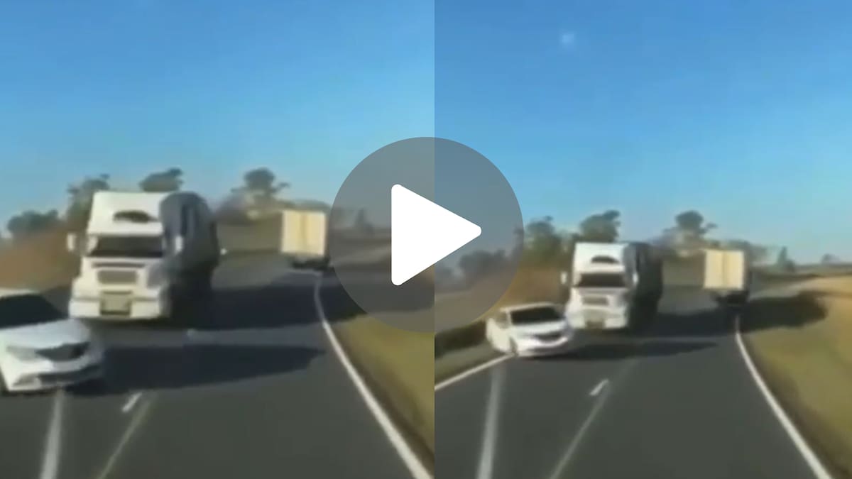 VIDEO: así fue el violento choque múltiple en la Ruta Nacional 14 que dejó al menos tres personas heridas