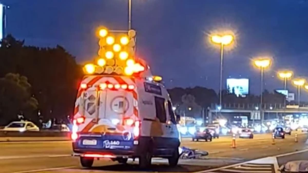 Accidente fatal en Panamericana: un motociclista murió tras chocar de lleno contra un camión