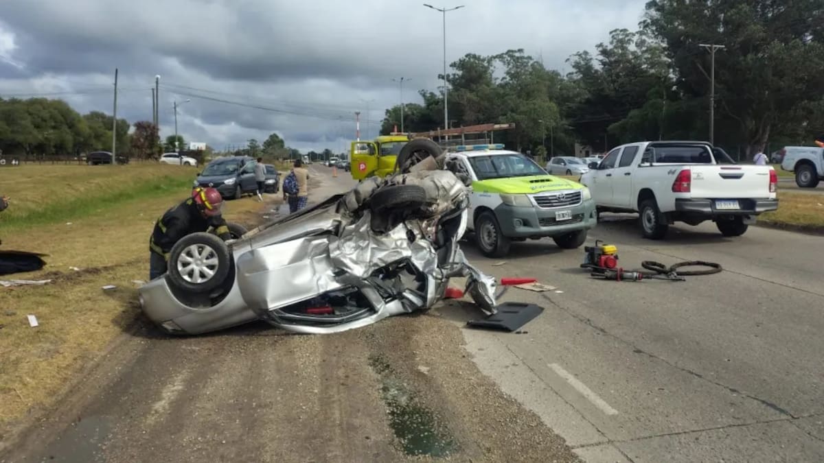 Choque fatal en Mar del Plata.