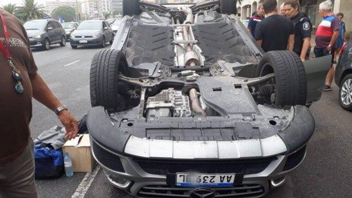 Choque Mar del Plata - Policiales