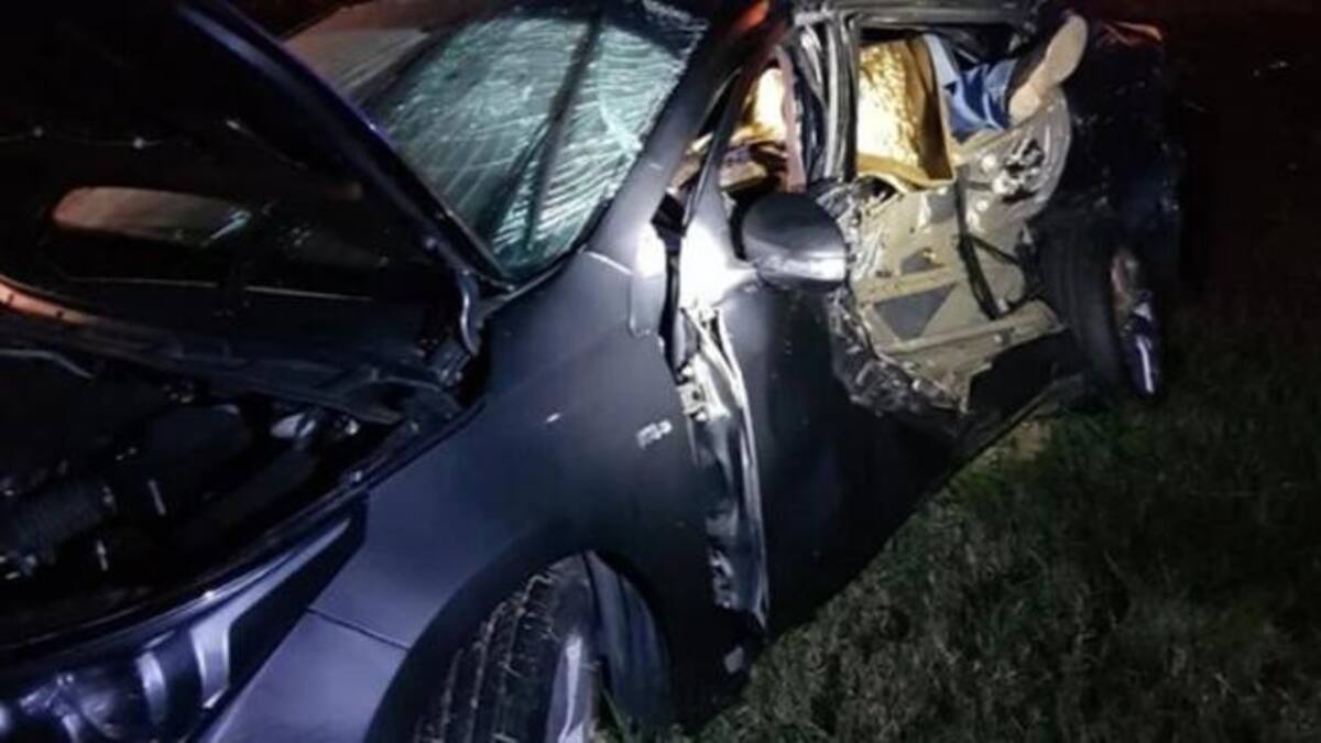 Choque ruta 9 - murió chofer de Urtubey