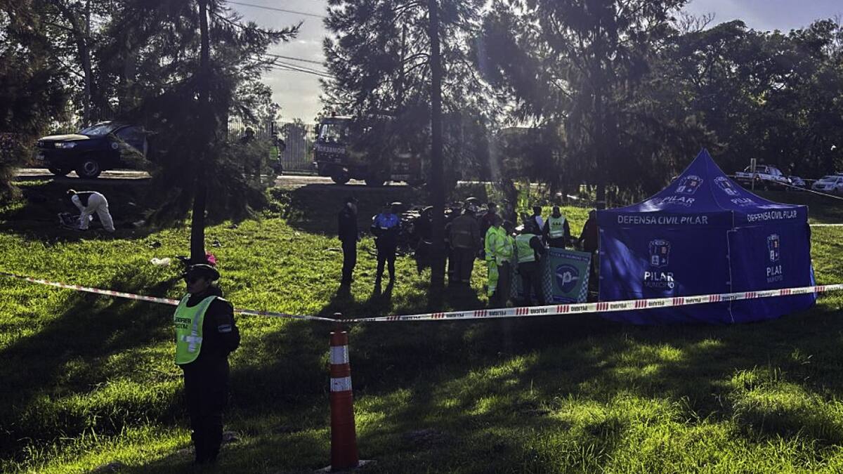Choque y muerte en Panamericana. Foto: NA.