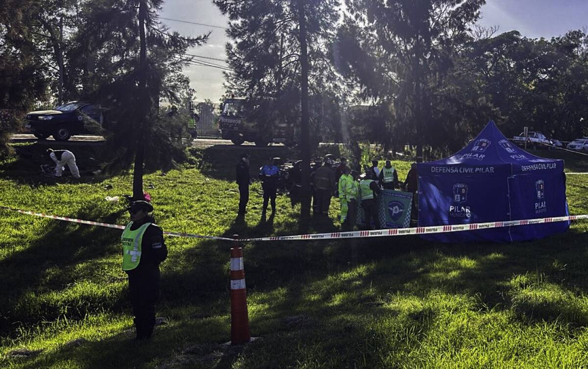 Choque y muerte en Panamericana. Foto: NA.