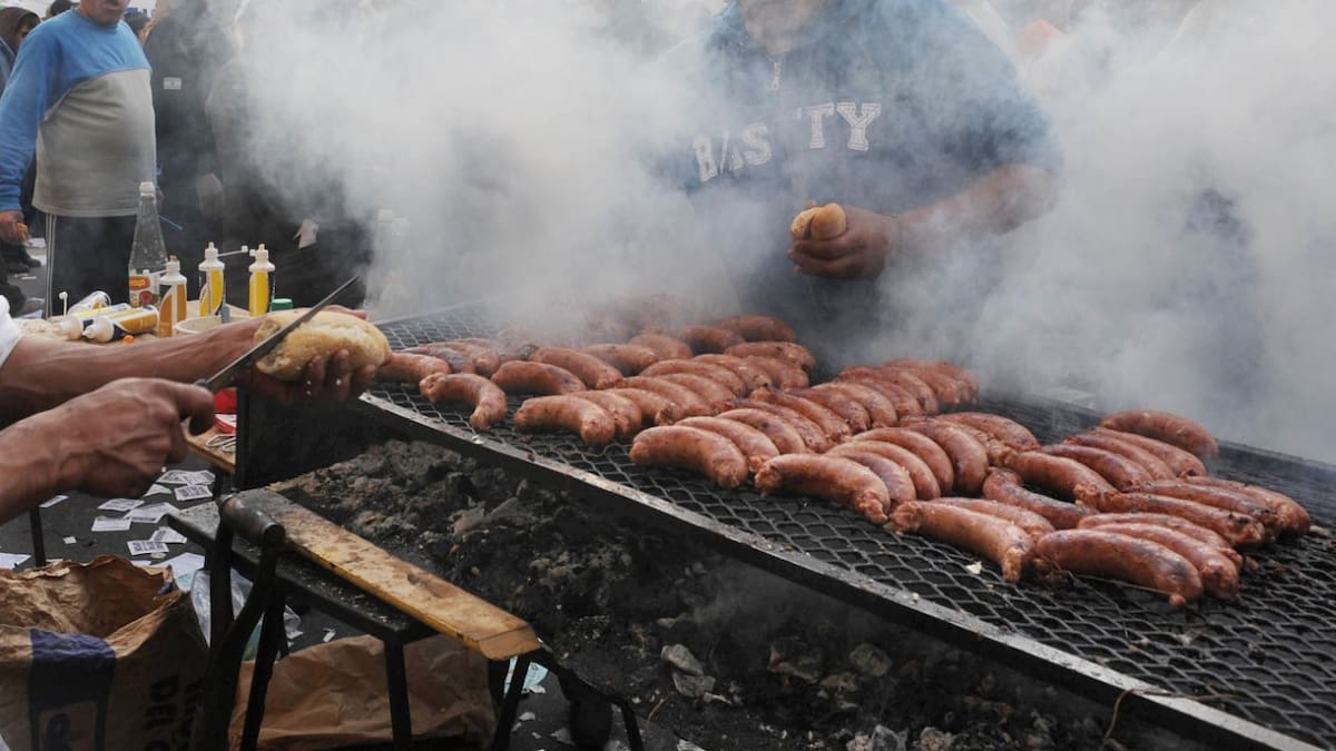 Choripán. Foto: NA
