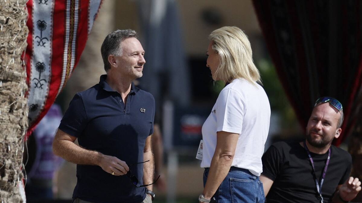 Christian Horner, director de equipo de Red Bull. Foto: Reuters.