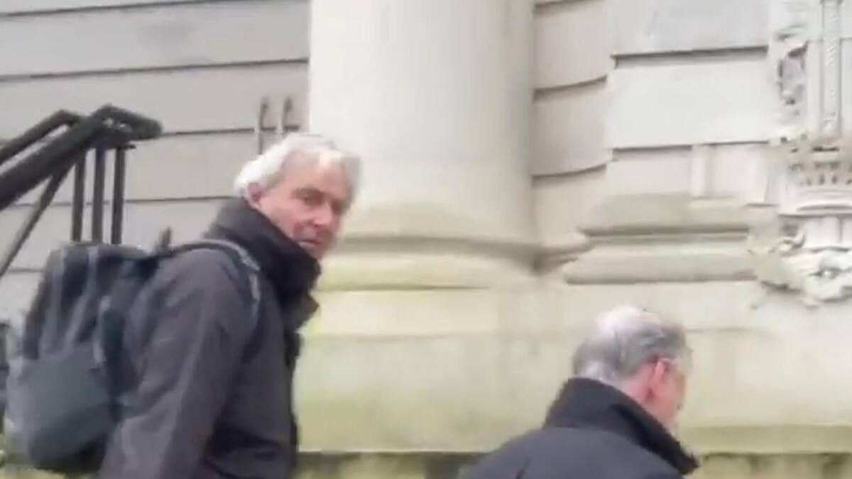 Christian Martin insultando al condenado por muerte de Emiliano Sala, captura video