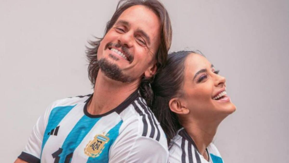 El desnudo de Celeste Muriega y Christian Sancho por una promesa por la Selección