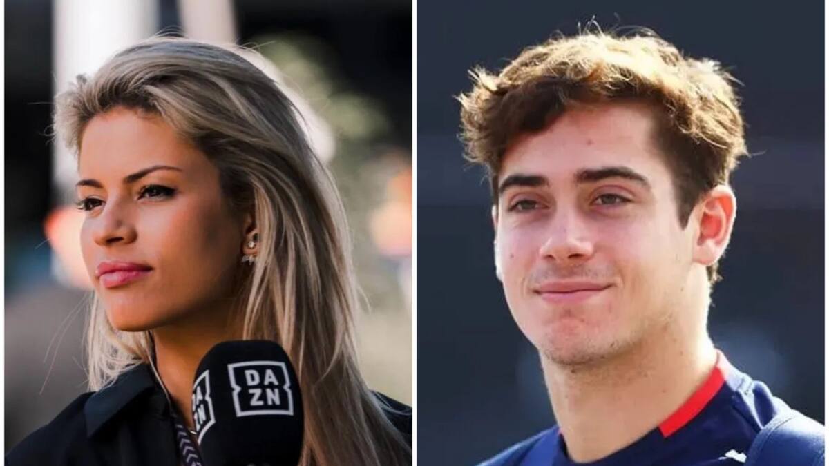 Christine GZ y Franco Colapinto.